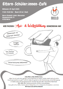Einladung zum Eltern-Schüler:innen-Café